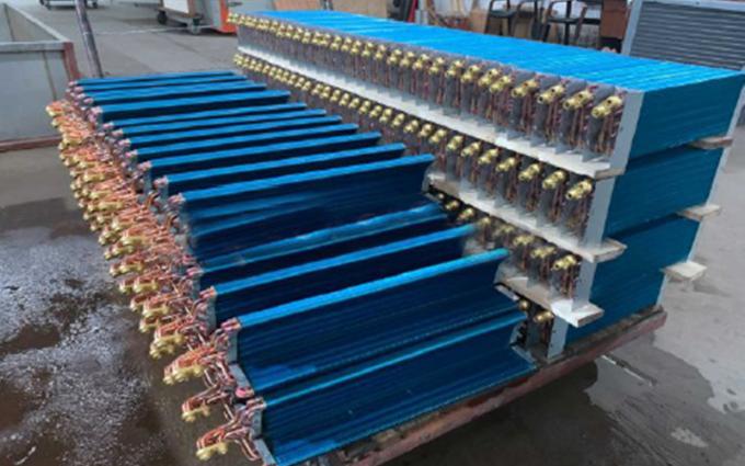 RoHS 空気冷却HVAC蒸発コイル冷蔵庫コンデンサ カスタム 3